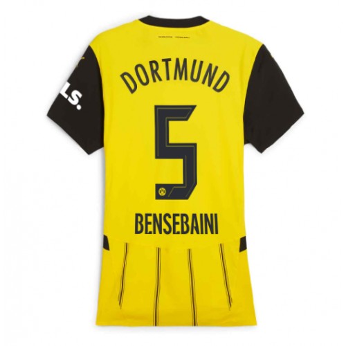 Borussia Dortmund Ramy Bensebaini #5 Domaci Dres za Ženska 2024-25 Kratak Rukav